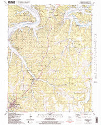Camdenton Missouri Historical topographic map, 1:24000 scale, 7.5 X 7.5 Minute, Year 1983