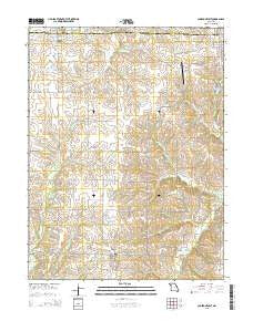 Cameron West Missouri Current topographic map, 1:24000 scale, 7.5 X 7.5 Minute, Year 2015