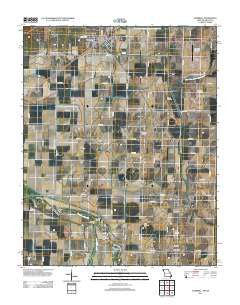 Campbell Missouri Historical topographic map, 1:24000 scale, 7.5 X 7.5 Minute, Year 2011