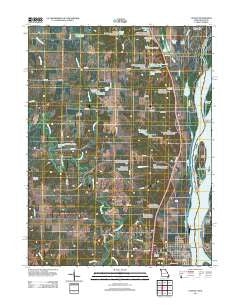 Canton Missouri Historical topographic map, 1:24000 scale, 7.5 X 7.5 Minute, Year 2012