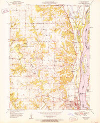Canton Missouri Historical topographic map, 1:24000 scale, 7.5 X 7.5 Minute, Year 1951