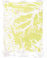 Cape Girardeau NE Missouri Historical topographic map, 1:24000 scale, 7.5 X 7.5 Minute, Year 1967