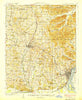 Cape Girardeau Missouri Historical topographic map, 1:62500 scale, 15 X 15 Minute, Year 1924