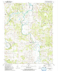 Caplinger Mills Missouri Historical topographic map, 1:24000 scale, 7.5 X 7.5 Minute, Year 1991