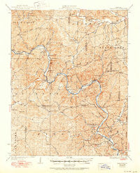 Cardareva Missouri Historical topographic map, 1:62500 scale, 15 X 15 Minute, Year 1928