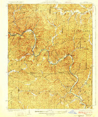 Cardareva Missouri Historical topographic map, 1:62500 scale, 15 X 15 Minute, Year 1928