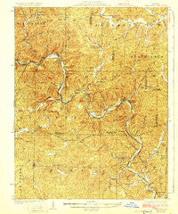 Cardareva Missouri Historical topographic map, 1:62500 scale, 15 X 15 Minute, Year 1928