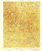 Cardareva Missouri Historical topographic map, 1:62500 scale, 15 X 15 Minute, Year 1928