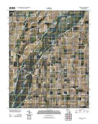 Cardwell Missouri Historical topographic map, 1:24000 scale, 7.5 X 7.5 Minute, Year 2011