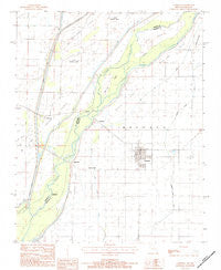 Cardwell Missouri Historical topographic map, 1:24000 scale, 7.5 X 7.5 Minute, Year 1983