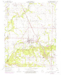 Carl Junction Missouri Historical topographic map, 1:24000 scale, 7.5 X 7.5 Minute, Year 1963