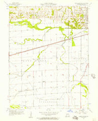 Carrollton West Missouri Historical topographic map, 1:24000 scale, 7.5 X 7.5 Minute, Year 1956