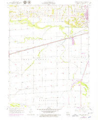 Carrollton West Missouri Historical topographic map, 1:24000 scale, 7.5 X 7.5 Minute, Year 1956