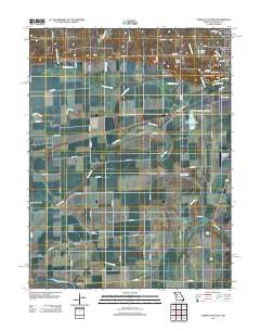 Carrollton West Missouri Historical topographic map, 1:24000 scale, 7.5 X 7.5 Minute, Year 2012