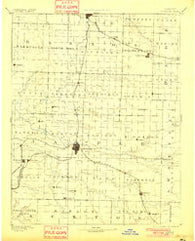 Carthage Missouri Historical topographic map, 1:125000 scale, 30 X 30 Minute, Year 1894