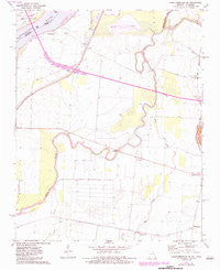 Caruthersville SE Tennessee Historical topographic map, 1:24000 scale, 7.5 X 7.5 Minute, Year 1971