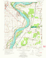 Caruthersville Missouri Historical topographic map, 1:62500 scale, 15 X 15 Minute, Year 1973