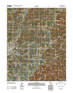 Cassville Missouri Historical topographic map, 1:24000 scale, 7.5 X 7.5 Minute, Year 2012