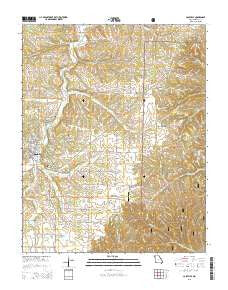 Cassville Missouri Current topographic map, 1:24000 scale, 7.5 X 7.5 Minute, Year 2015