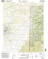Cassville Missouri Historical topographic map, 1:24000 scale, 7.5 X 7.5 Minute, Year 1999