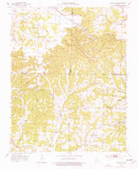 Cedar Gap Missouri Historical topographic map, 1:24000 scale, 7.5 X 7.5 Minute, Year 1951