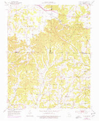 Cedar Gap Missouri Historical topographic map, 1:24000 scale, 7.5 X 7.5 Minute, Year 1951