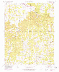 Cedar Gap Missouri Historical topographic map, 1:24000 scale, 7.5 X 7.5 Minute, Year 1951