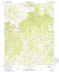 Cedar Gap Missouri Historical topographic map, 1:24000 scale, 7.5 X 7.5 Minute, Year 1951