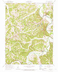 Cedar Hill Missouri Historical topographic map, 1:24000 scale, 7.5 X 7.5 Minute, Year 1954