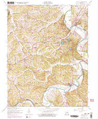Cedar Hill Missouri Historical topographic map, 1:24000 scale, 7.5 X 7.5 Minute, Year 1954