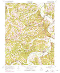 Cedar Hill Missouri Historical topographic map, 1:24000 scale, 7.5 X 7.5 Minute, Year 1954