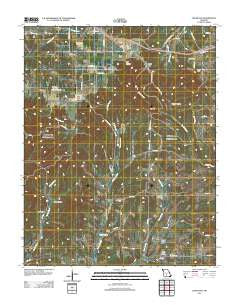 Cedar Gap Missouri Historical topographic map, 1:24000 scale, 7.5 X 7.5 Minute, Year 2011
