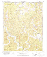 Cedargrove Missouri Historical topographic map, 1:24000 scale, 7.5 X 7.5 Minute, Year 1951