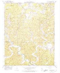 Cedargrove Missouri Historical topographic map, 1:24000 scale, 7.5 X 7.5 Minute, Year 1951