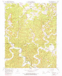 Cedargrove Missouri Historical topographic map, 1:24000 scale, 7.5 X 7.5 Minute, Year 1951