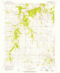 Cedarville Missouri Historical topographic map, 1:24000 scale, 7.5 X 7.5 Minute, Year 1956