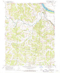 Centertown NW Missouri Historical topographic map, 1:24000 scale, 7.5 X 7.5 Minute, Year 1969