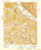 Centertown Missouri Historical topographic map, 1:62500 scale, 15 X 15 Minute, Year 1949