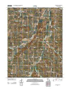 Centerview Missouri Historical topographic map, 1:24000 scale, 7.5 X 7.5 Minute, Year 2011