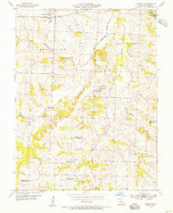 Centerview Missouri Historical topographic map, 1:24000 scale, 7.5 X 7.5 Minute, Year 1954