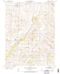 Centerview Missouri Historical topographic map, 1:24000 scale, 7.5 X 7.5 Minute, Year 1954