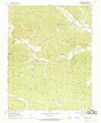 Centerville Missouri Historical topographic map, 1:24000 scale, 7.5 X 7.5 Minute, Year 1968