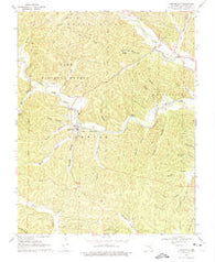 Centerville Missouri Historical topographic map, 1:24000 scale, 7.5 X 7.5 Minute, Year 1968