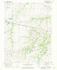 Centralia NE Missouri Historical topographic map, 1:24000 scale, 7.5 X 7.5 Minute, Year 1969