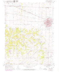 Centralia Missouri Historical topographic map, 1:24000 scale, 7.5 X 7.5 Minute, Year 1969