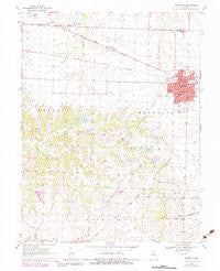 Centralia Missouri Historical topographic map, 1:24000 scale, 7.5 X 7.5 Minute, Year 1969