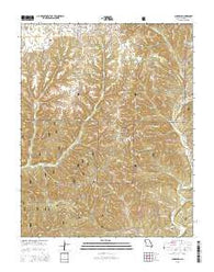 Chadwick Missouri Current topographic map, 1:24000 scale, 7.5 X 7.5 Minute, Year 2015