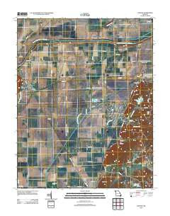 Chaffee Missouri Historical topographic map, 1:24000 scale, 7.5 X 7.5 Minute, Year 2012