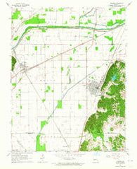 Chaffee Missouri Historical topographic map, 1:24000 scale, 7.5 X 7.5 Minute, Year 1963
