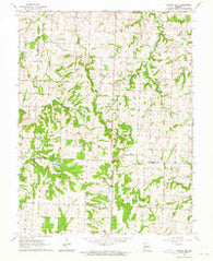 Chapel Hill Missouri Historical topographic map, 1:24000 scale, 7.5 X 7.5 Minute, Year 1963